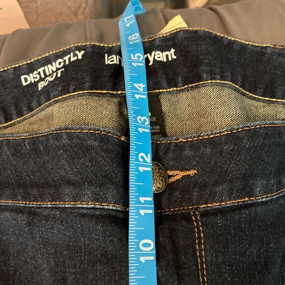 Lane Bryant Jeans Womens Sz 26 Blue Denim Distinctly Boot Cut‎ Stretch Average - Picture 9 of 11